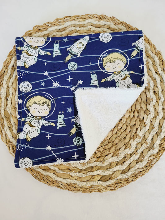Serviette de table motif astronaute