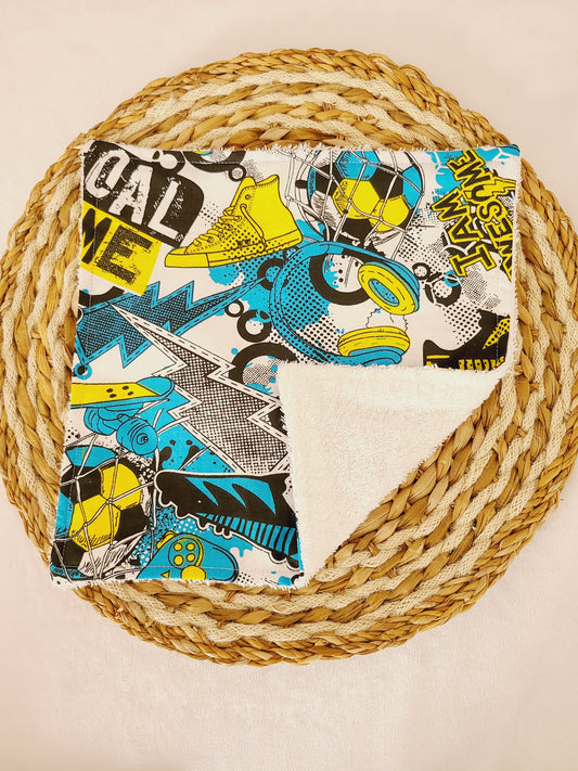 Serviette de table thème foot