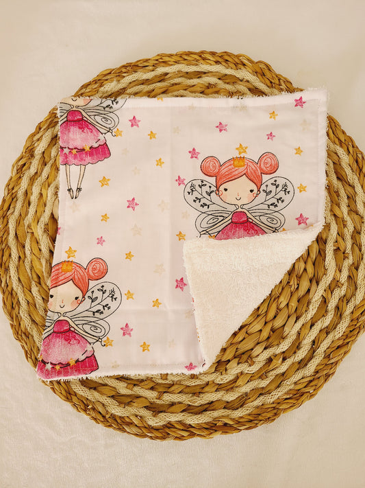 Serviette de table motif fée