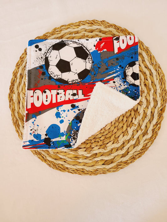 Serviette de table motif foot