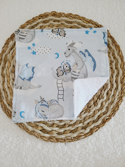 Serviette de table motif dragon