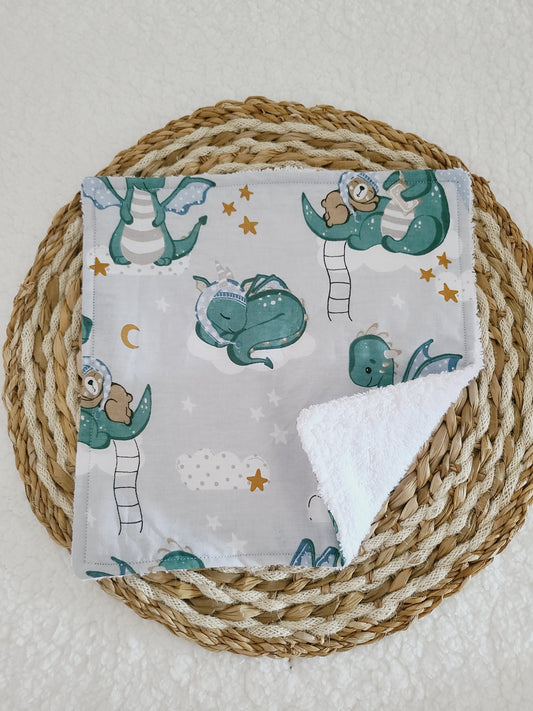 Serviette de table motif dragon