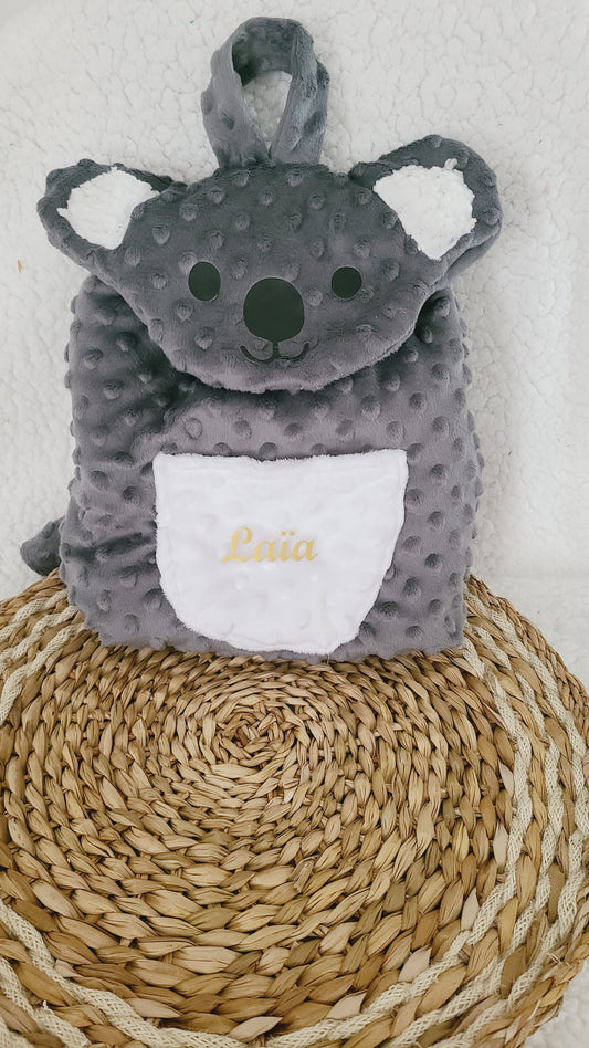 Sac à dos enfant koala personnalisable