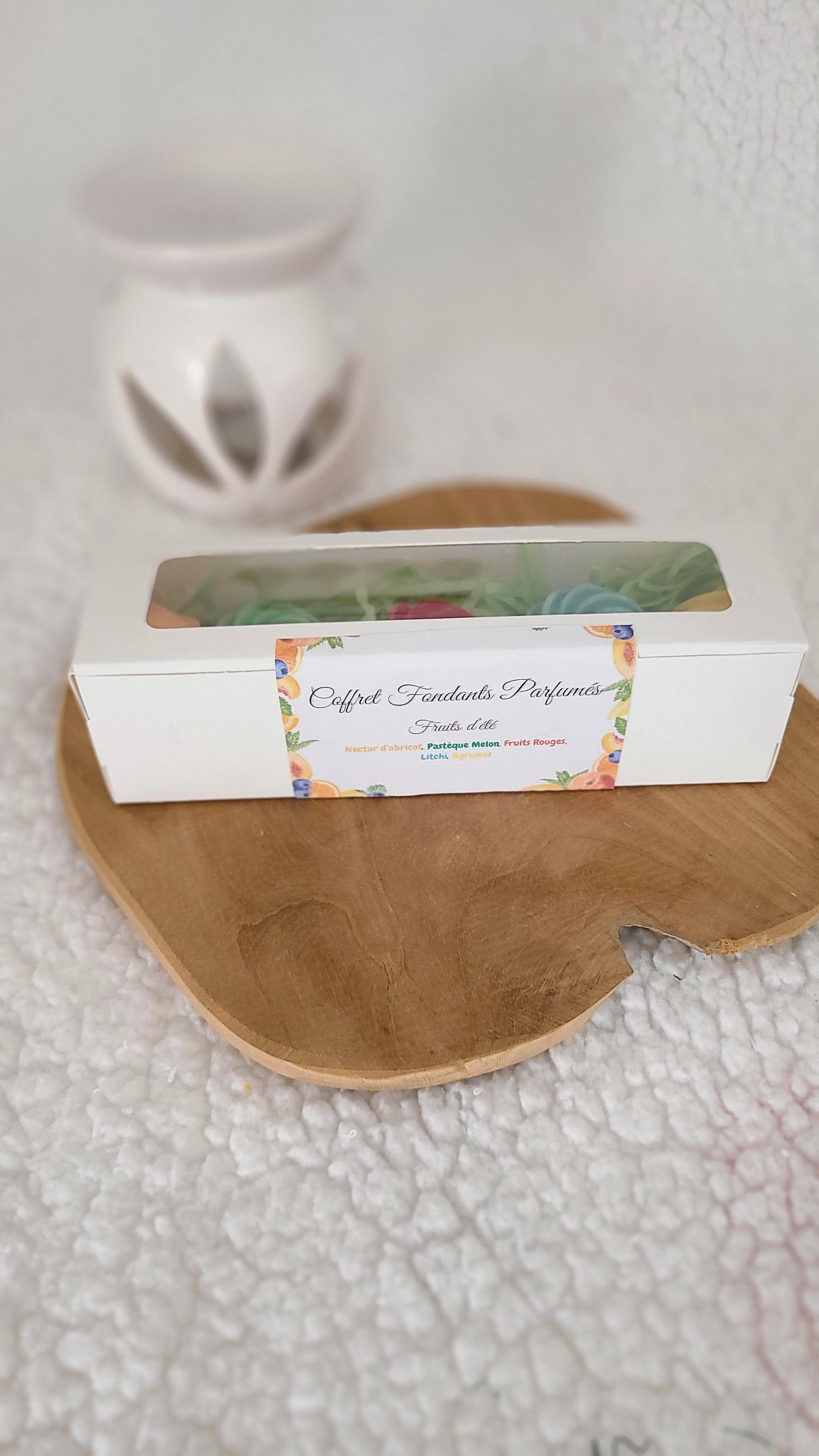 Coffret fondant parfumé Fruits d'Ete