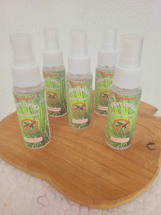 Spray textile anti moustiques
