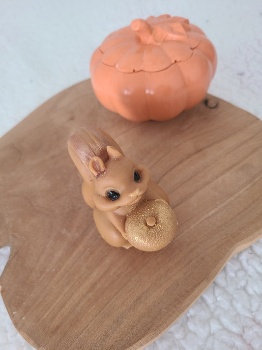 Fondant parfumé Ecureuil parfum rocher praliné