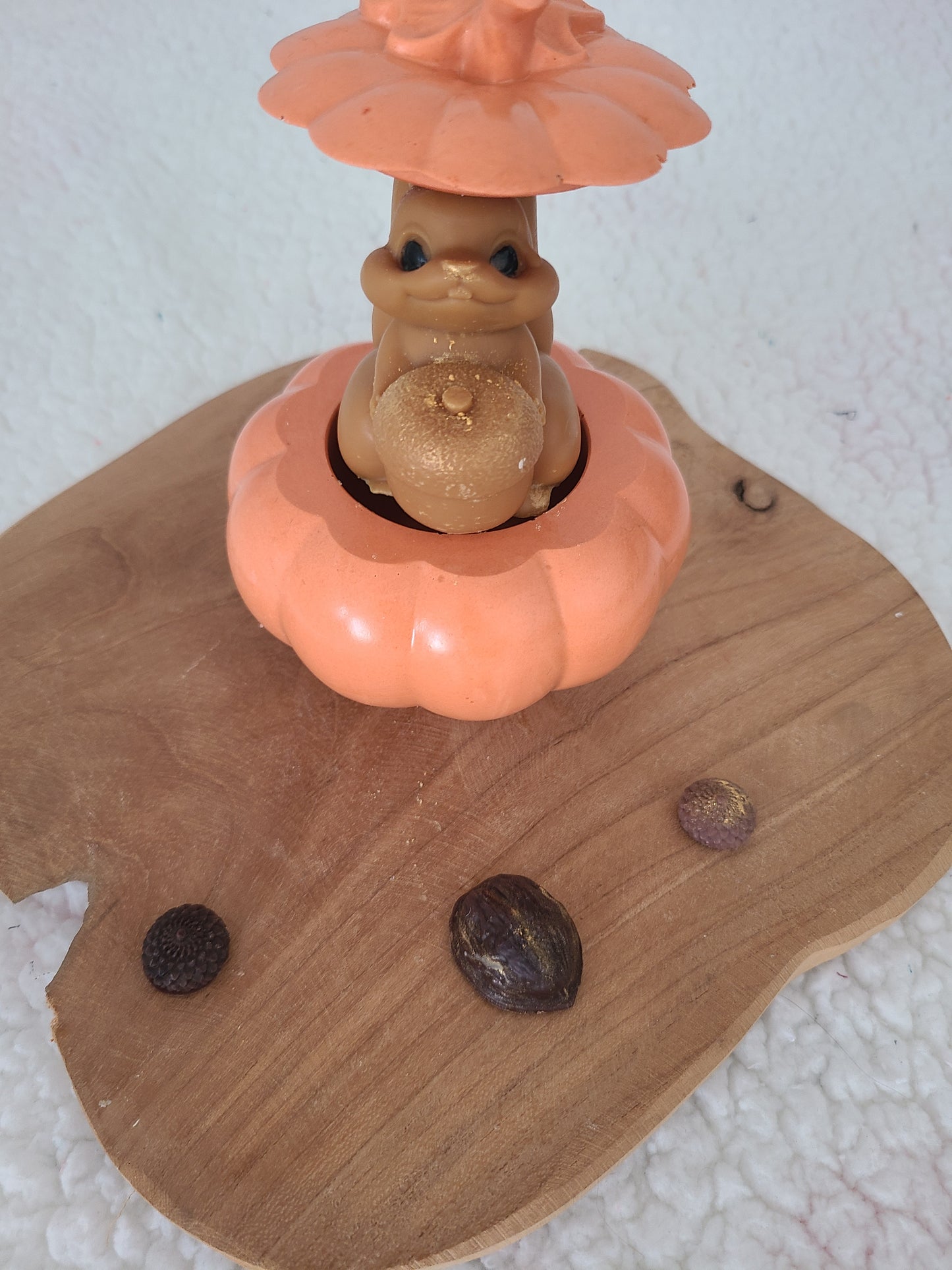 Fondant parfumé Ecureuil parfum rocher praliné