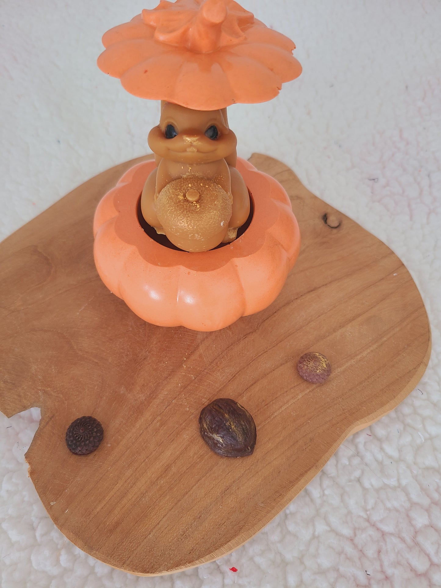 Citrouille en jesmonite