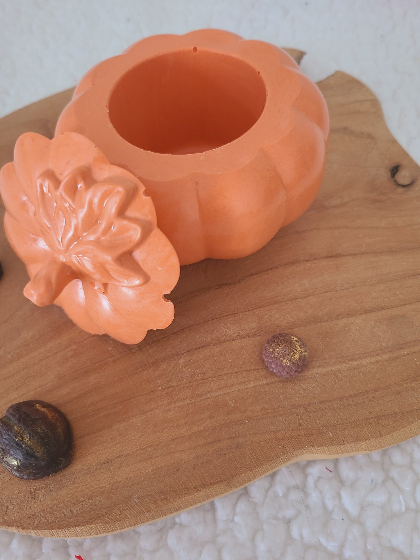 Citrouille en jesmonite