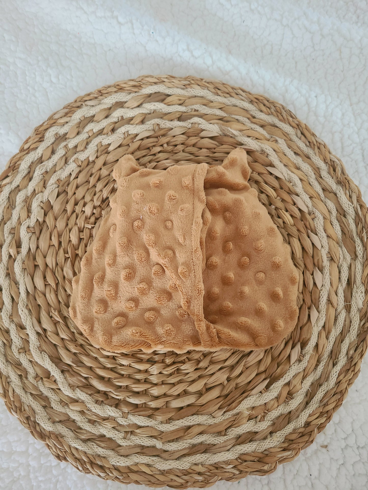 Bouillotte capybara déhoussable aux graines de lin bio