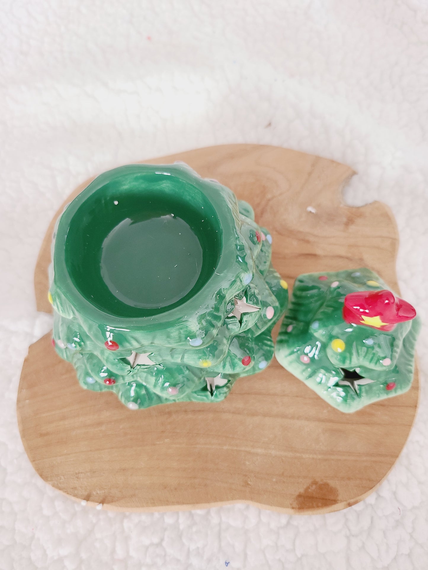 Brûleur Sapin de Noël vert