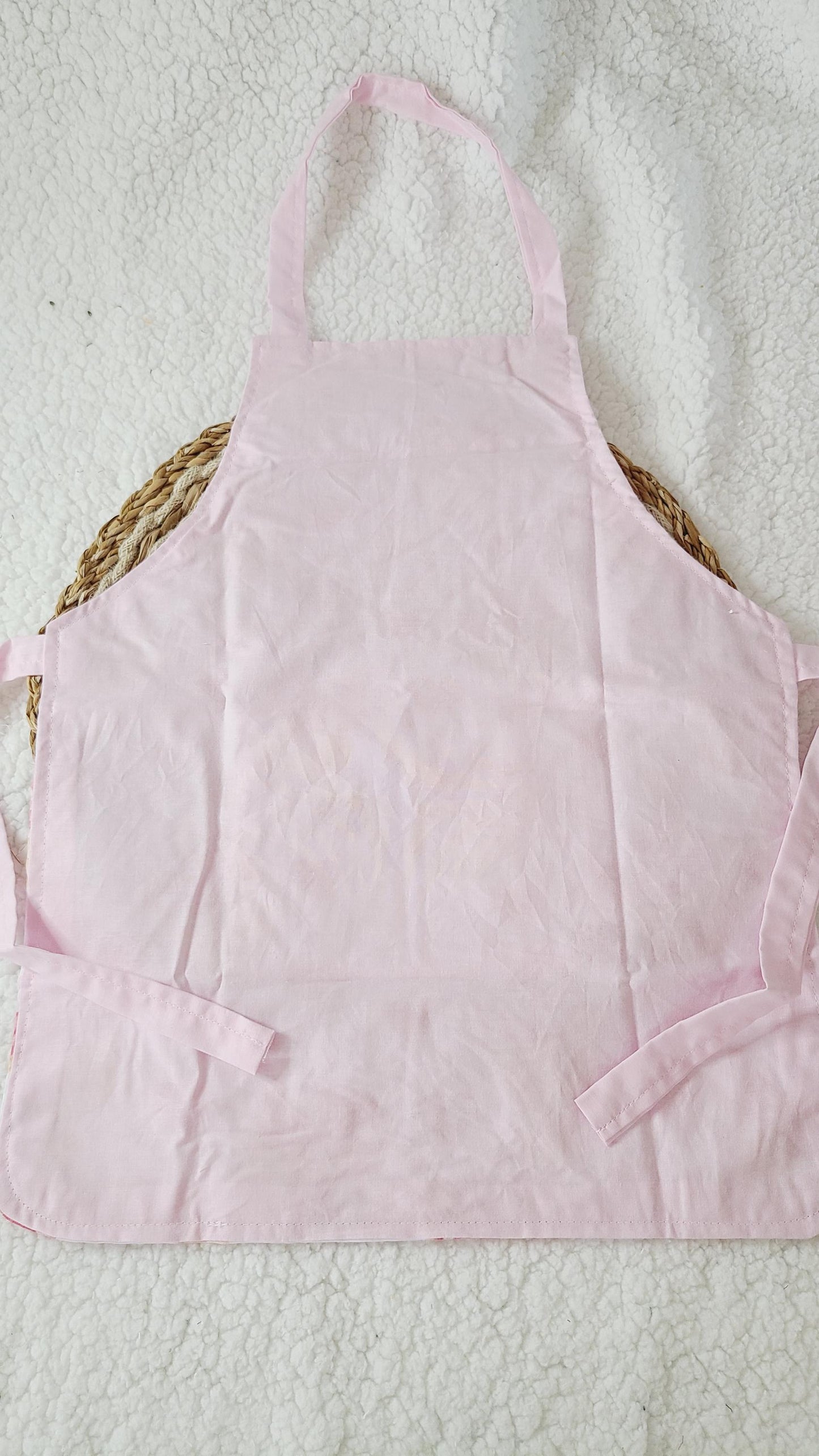 Tablier pour enfant personnalisable motif cupcake