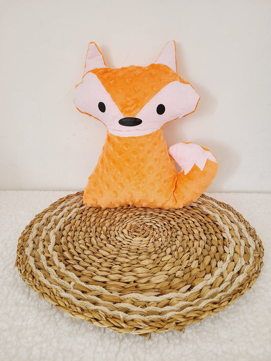 Coussin renard lumineux