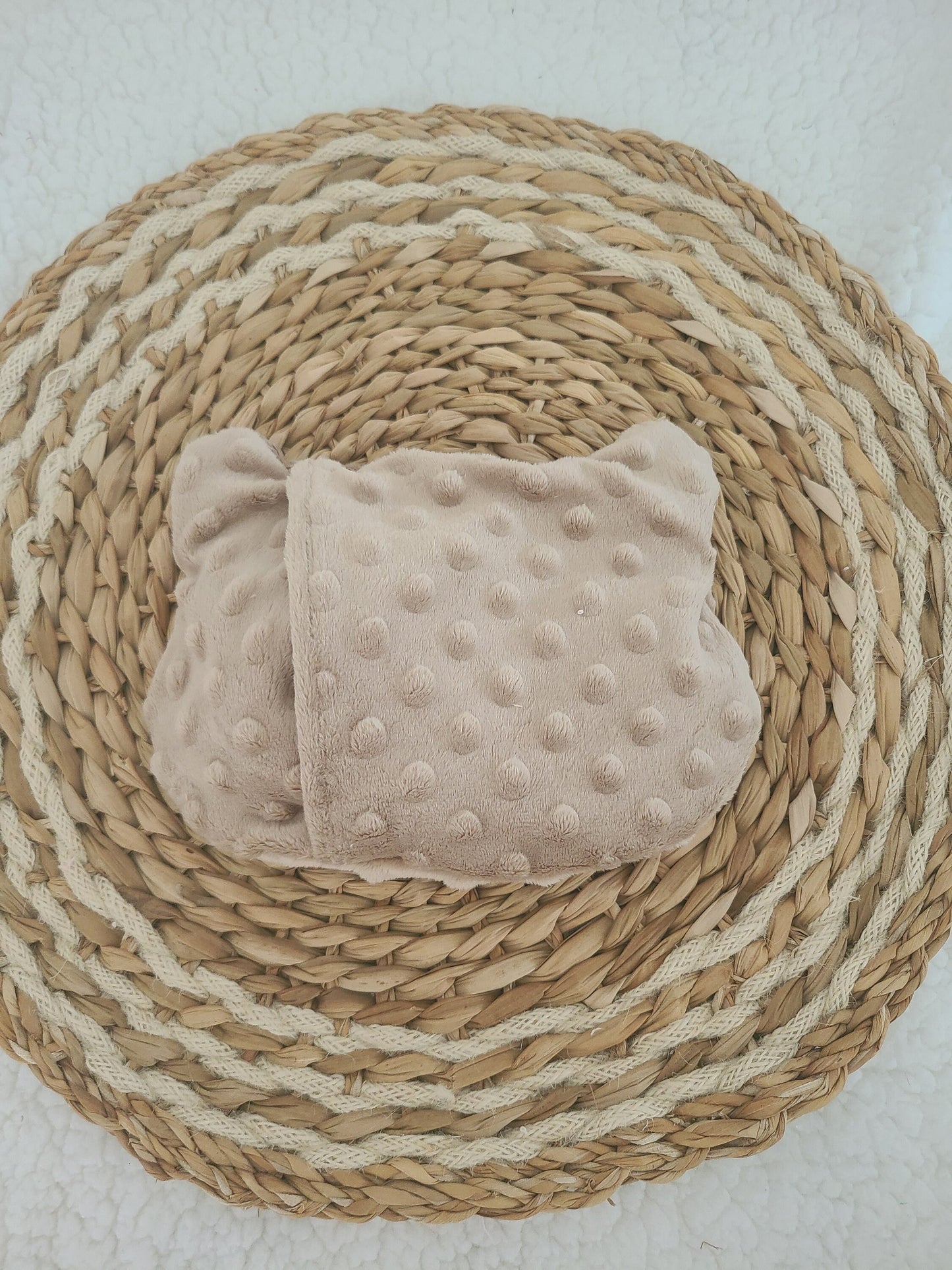 Bouillotte ourson déhoussable aux graines de lin bio