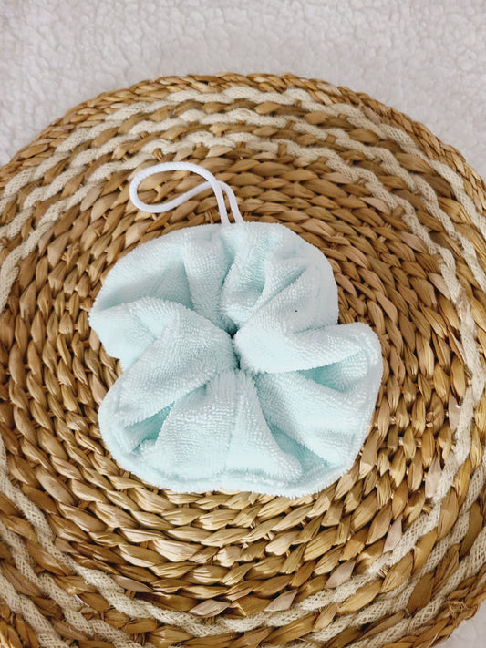 Fleur de douche en micro éponge de bambou