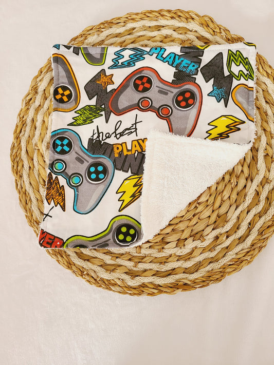 Serviette de table motif manette de console