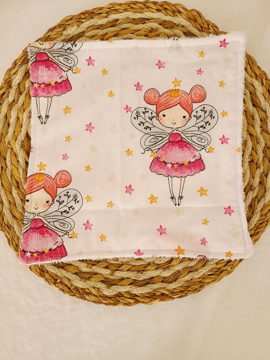 Serviette de table motif fée