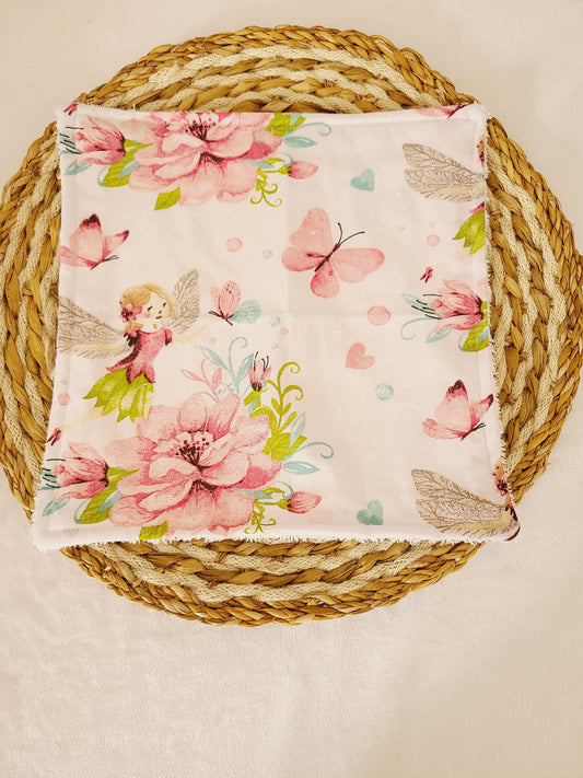 Serviette de table motif fée