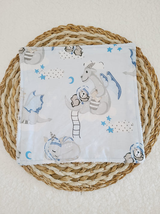 Serviette de table motif dragon