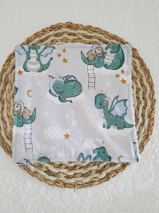 Serviette de table motif dragon