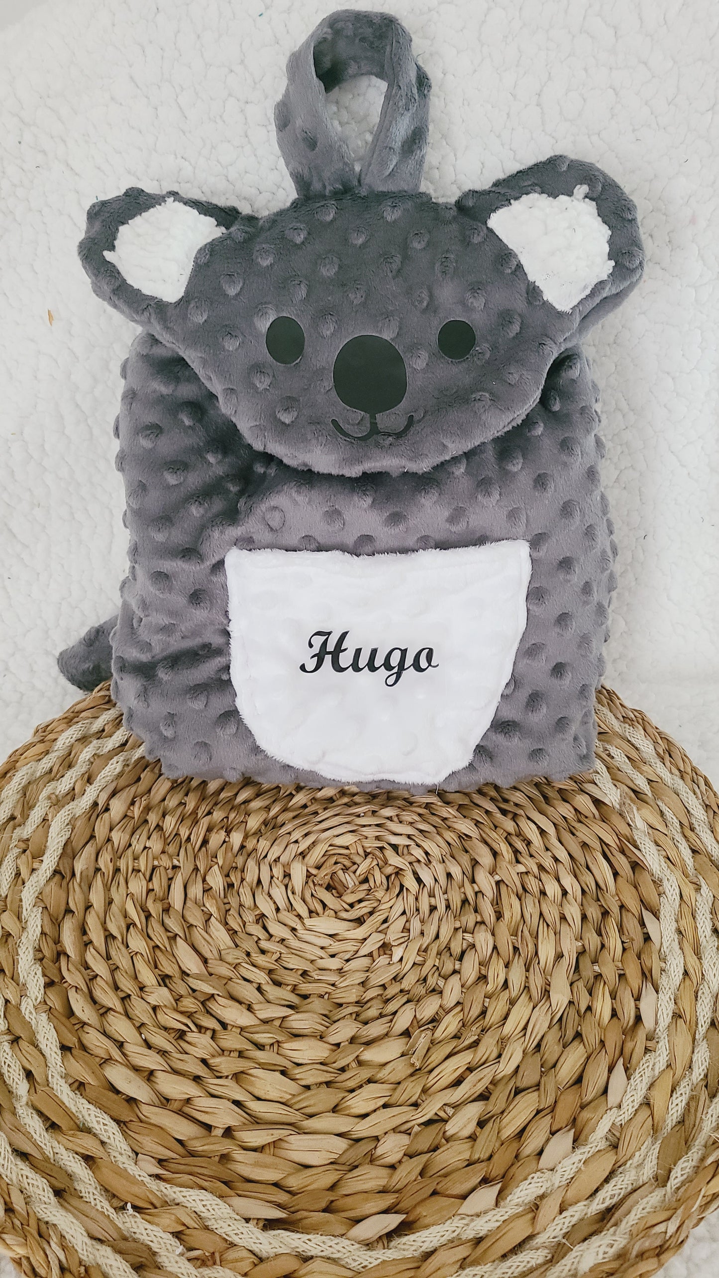 Sac à dos enfant koala personnalisable