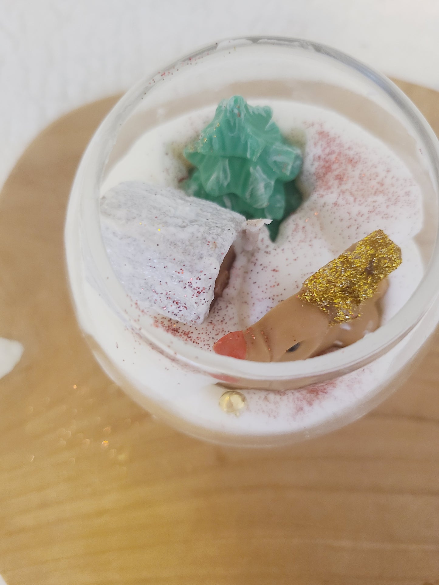 Bougie Noël en Laponie