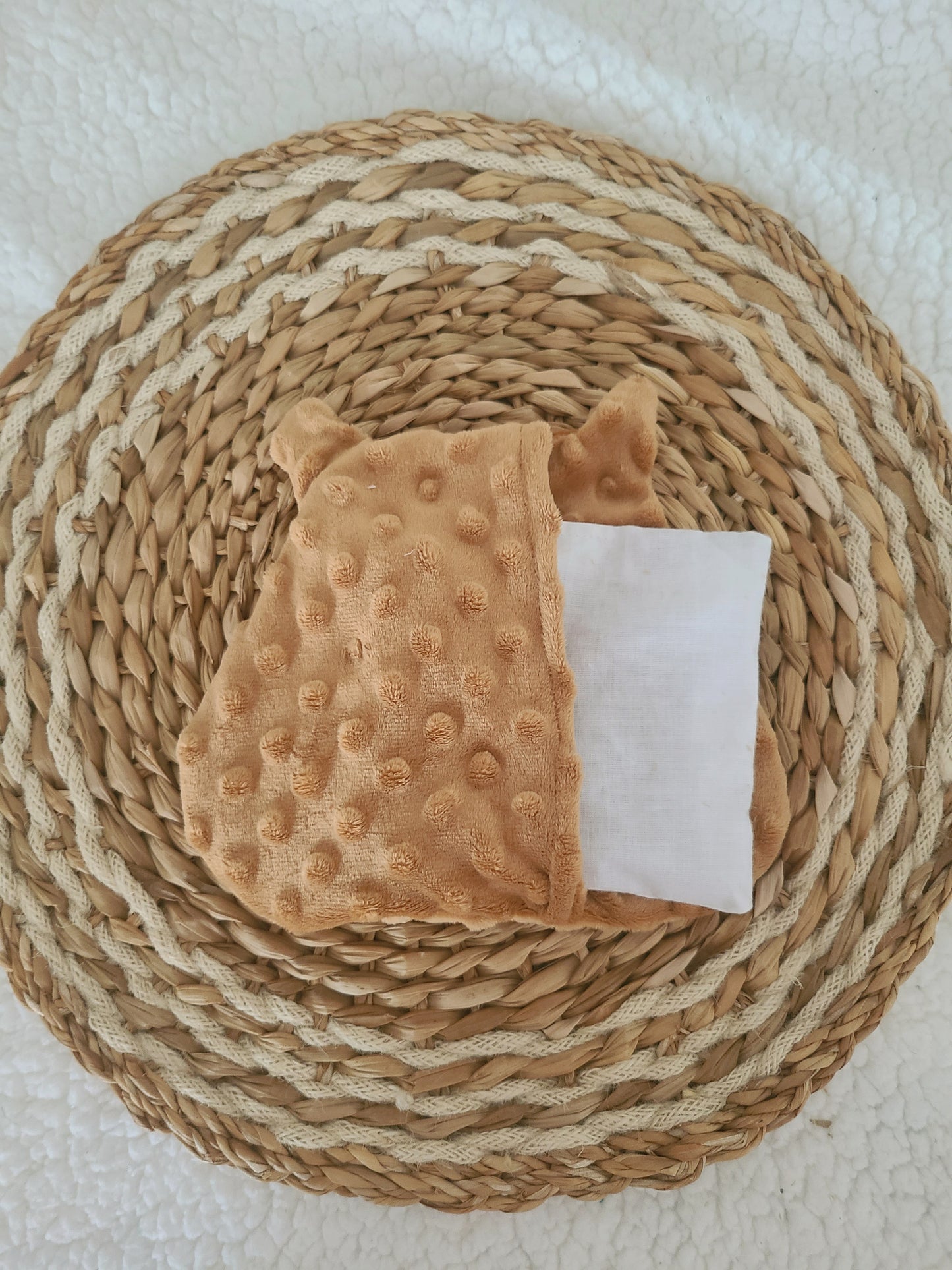 Bouillotte capybara déhoussable aux graines de lin bio