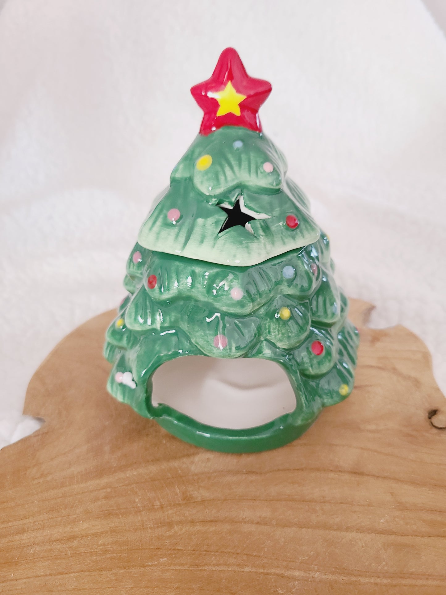 Brûleur Sapin de Noël vert