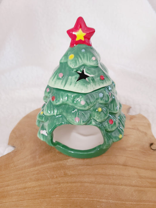 Brûleur Sapin de Noël vert