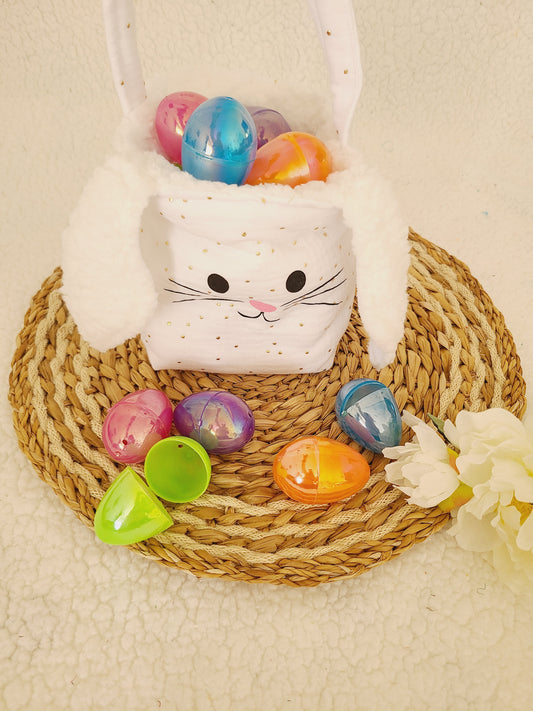 Panier lapin de Pâques personnalisable