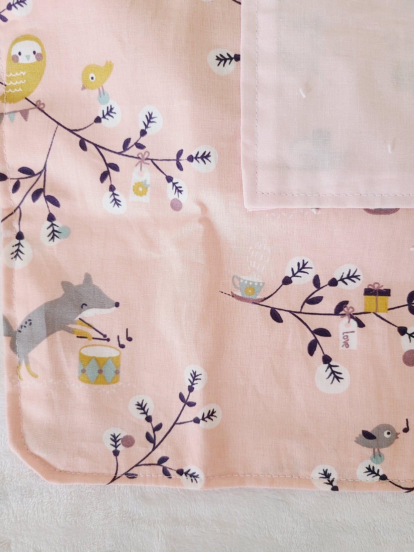 Tablier pour enfant personnalisable motifs renards