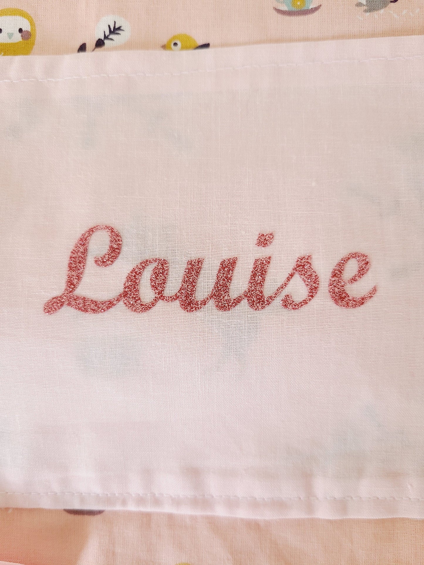 Tablier pour enfant personnalisable motifs renards