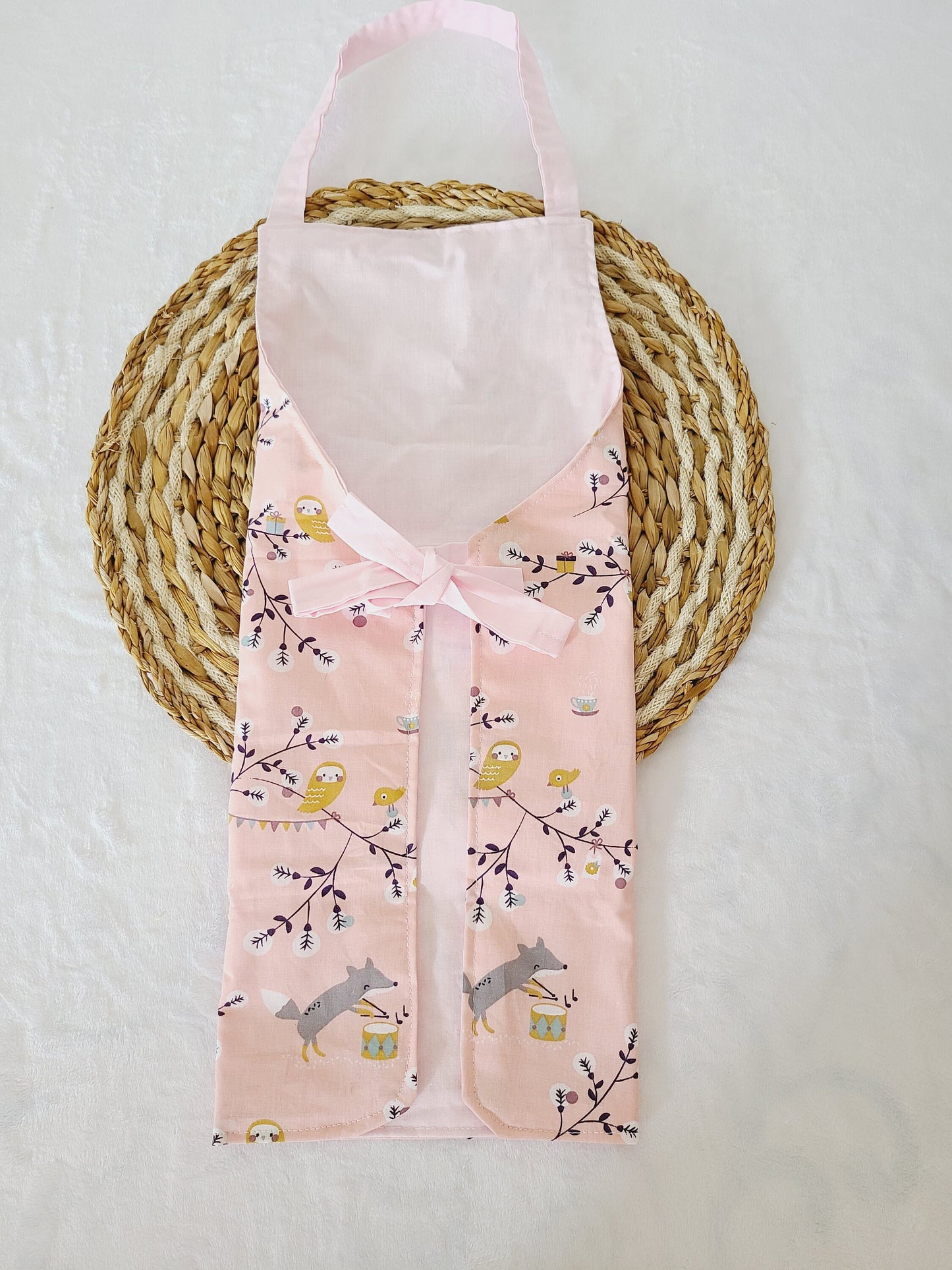 Tablier pour enfant personnalisable motifs renards